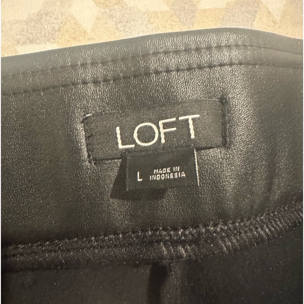 Faux Leather Pants